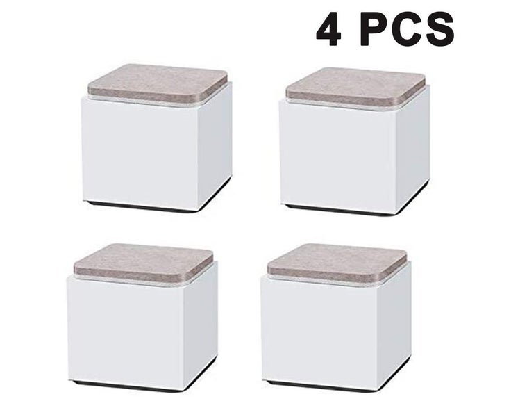 4Pcs,Premium Adjustable Furniture Risers-Bed Riser,Table Riser Carousel 1
