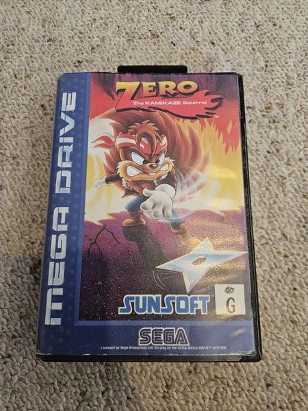 Zero the kamikaze squirrel Sega Mega Drive game Carousel 1