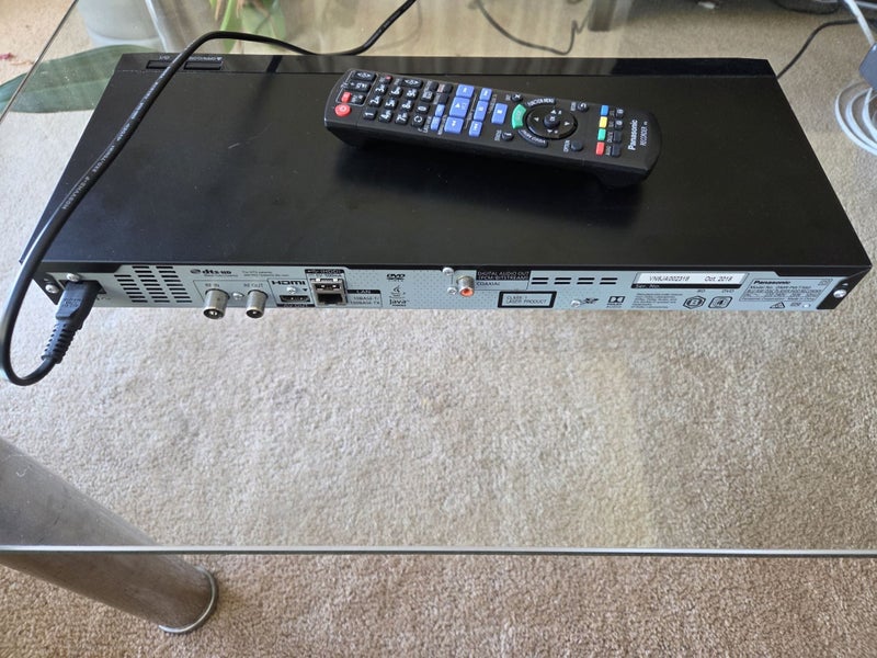 Panasonic Blu-ray HDD RECORDER -- DMR-PWT560 – Twin Tuner – 500GB – Remote Carousel 2