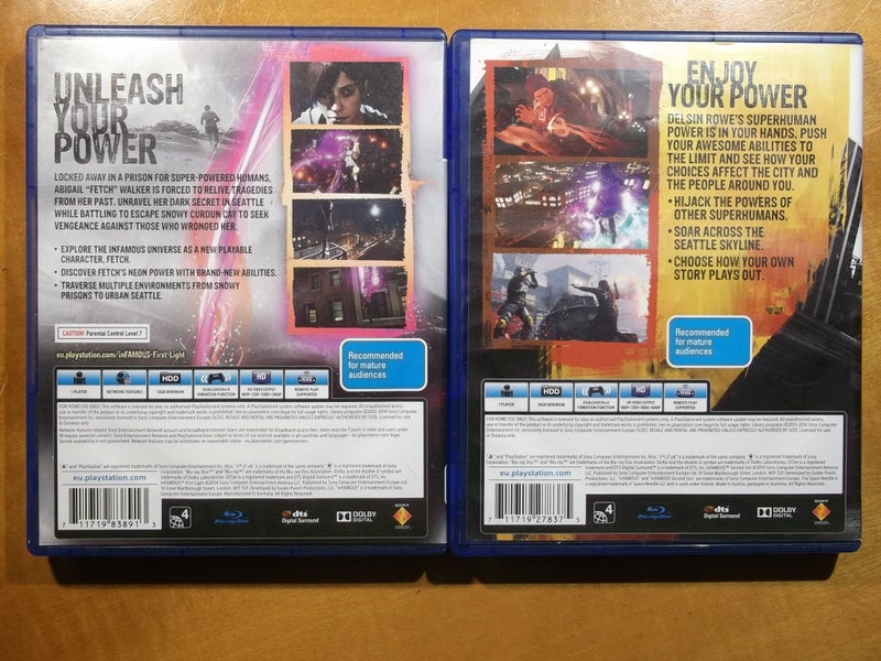 inFamous Bulk Buy / Bundle - PS4 x 2 Games - All VG Condition Carousel 4