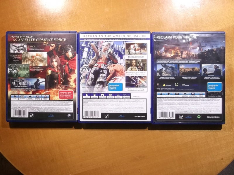 Final Fantasy Bulk Buy / Bundle - PS4 x 3 Games - All VG Condition Carousel 4