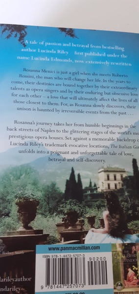 The Italian Girl by Lucinda Riley Carousel 2