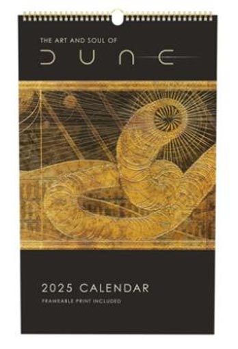 2025 the Art and Soul of Dune Poster Wall Calenda Carousel 1