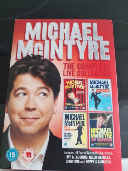 Michael McIntyre DVDs complete live collection Carousel 1