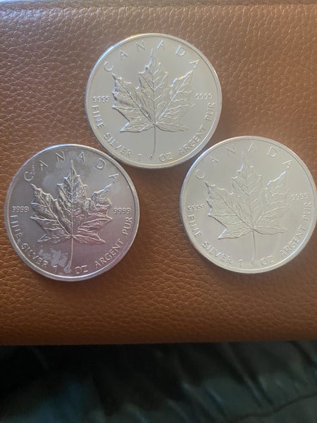 Silver maple leaf coins Carousel 6