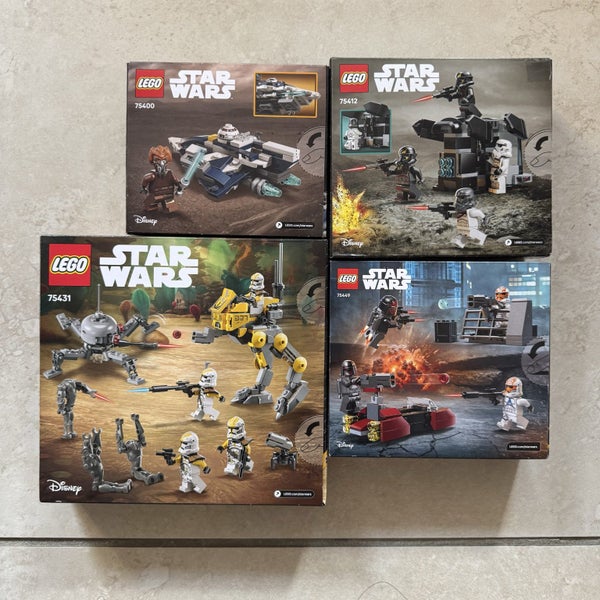 !NEW! LEGO Star Wars - Assorted Battle Packs! Carousel 2