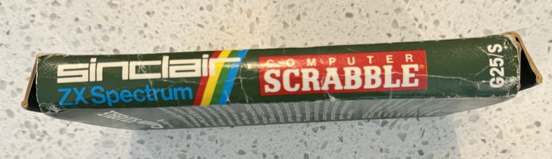 1 x SINCLAIR ZX Spectrum Software = 48k Scrabble - Retro Gaming Carousel 4