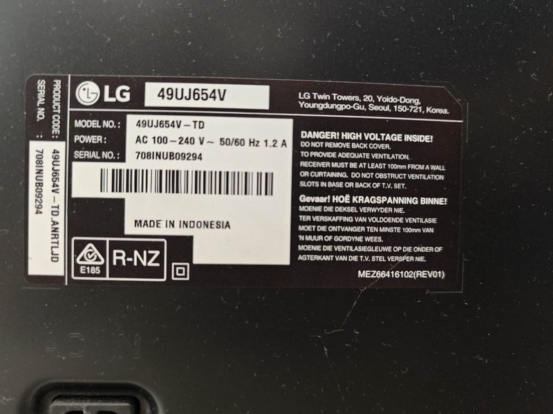 LG 49UJ654T 49 inch full HD 100hz TV Carousel 3