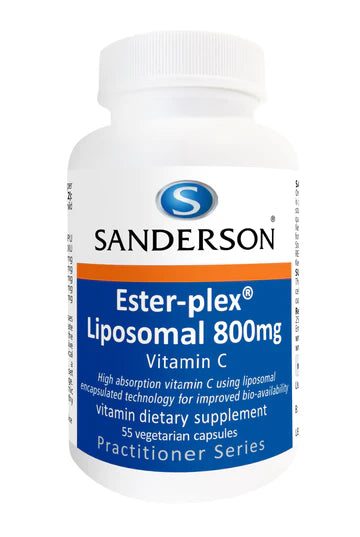 Sanderson Ester-plex Liposomal 800mg Vitamin C 55 Capsules Carousel 1