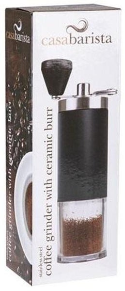 Stainless Steel Hand Coffee Grinder With Ceramic Burr - Black Carousel 2