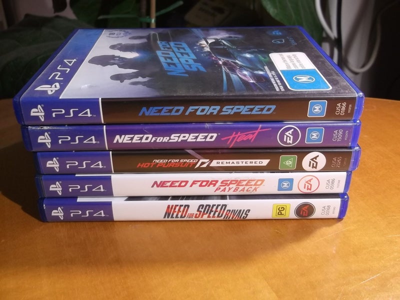 Need for Speed Bulk Buy / Bundle - PS4 x 5 Games - Incl one Brand New game! Carousel 1