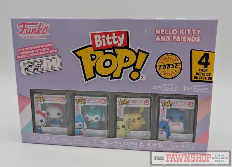 Funko Pop Bitty Sanrio - Hello Kitty and Friends Chase Edition 4 Pack New Carousel 1