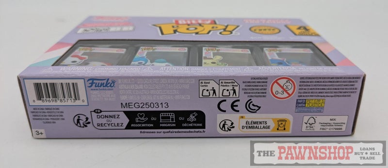 Funko Pop Bitty Sanrio - Hello Kitty and Friends Chase Edition 4 Pack New Carousel 5