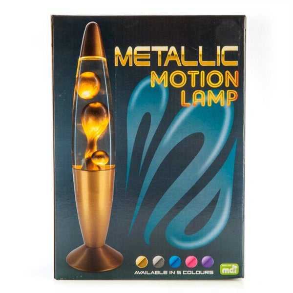LAVA LAMP - GOLD METALLIC MOTION Carousel 3