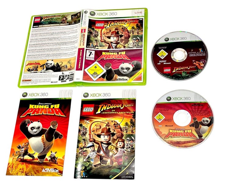 LEGO Indiana Jones & Kung Fu Panda Double Pack (Xbox 360) Carousel 2