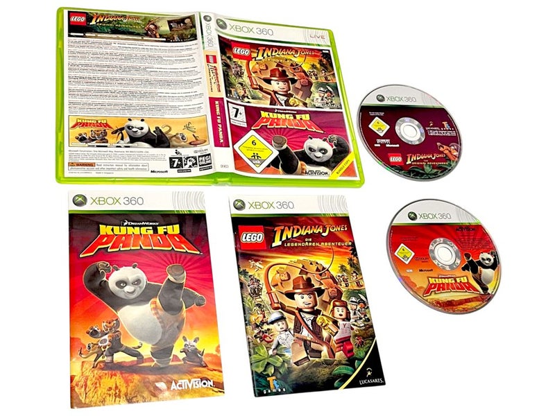 LEGO Indiana Jones & Kung Fu Panda Double Pack (Xbox 360) Carousel 3
