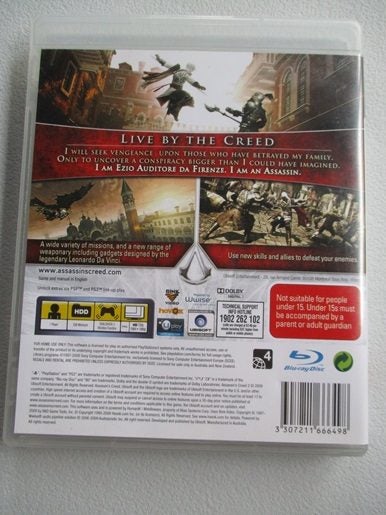 ASSASSIN'S CREED II - PS3 - MINT! ICONIC RENAISSANCE CLASSIC! Carousel 2