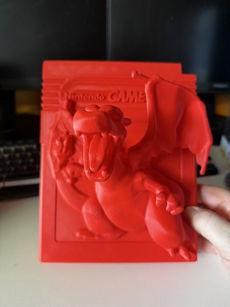 Charizard Pokémon Game Boy Cartridge Wall Art – Retro Gaming Display (~25cm) Carousel 1