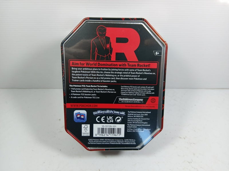 Pokémon TCG: Team Rocket Tin Carousel 4