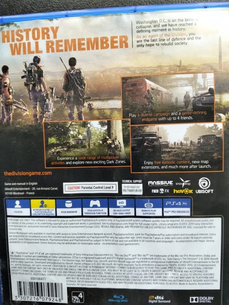 Tom Clancy ×2 PS4 Carousel 4