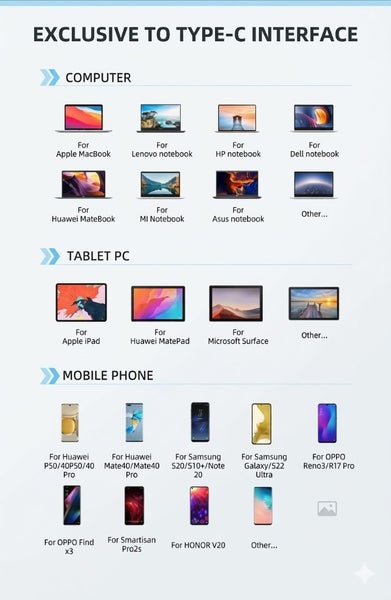 8 in 1 USB C Hub USB 3.0 Carousel 10