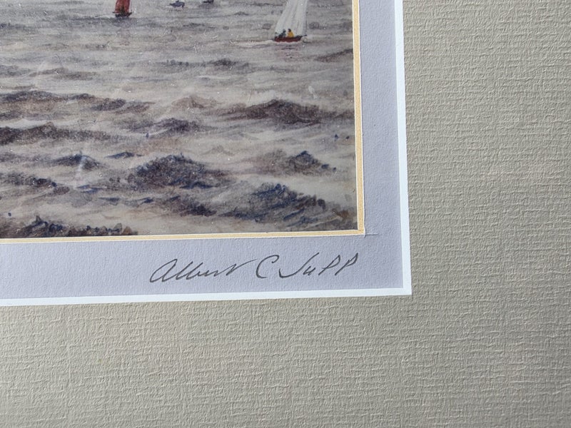 'The Round Tower, Old Portsmouth' by Albert C. Jupp (print) Carousel 3