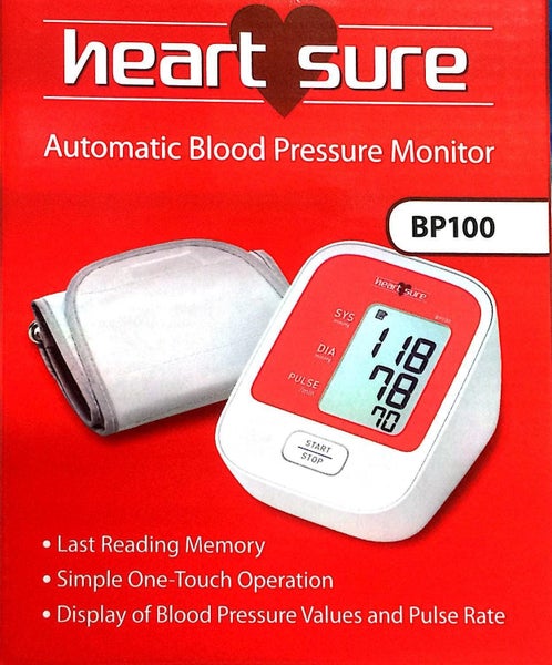 Heartsure Blood Pressure Monitor BP100 Carousel 1