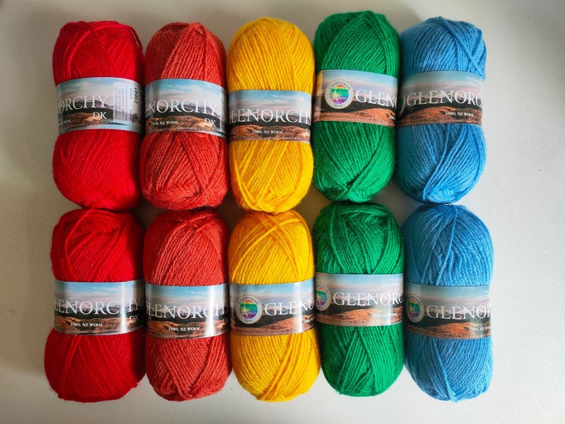 Countrywide Yarns Glenorchy 10 pack - 8ply - ***$1 RESERVE*** Carousel 1