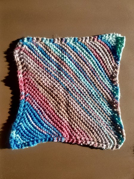 Dish Cloth, 100% cotton, hand made, in NZ, Motueka. Carousel 2