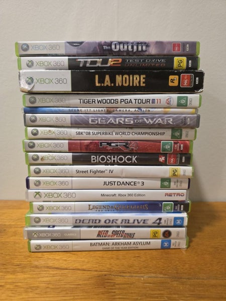 16 x bulk XBOX 360 games - $1 reserve Carousel 1