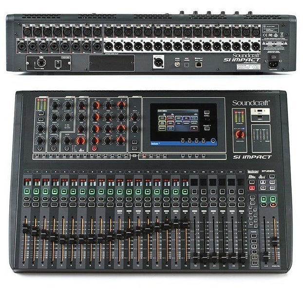 Soundcraft SI IMPACT 32ch Digital Console in Road case Carousel 1
