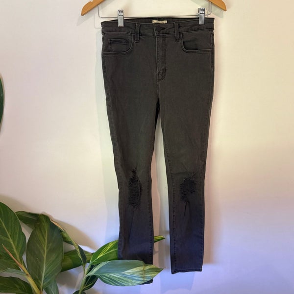 L'Agence Size 27 | Waist 74cm Slim-Fit Black Jeans Carousel 1