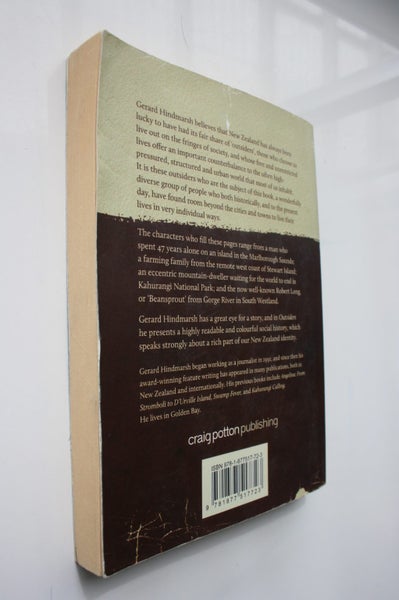 Outsiders Stories From the Fringe of New Zealand Society. By Gerard Hindmarsh Carousel 2