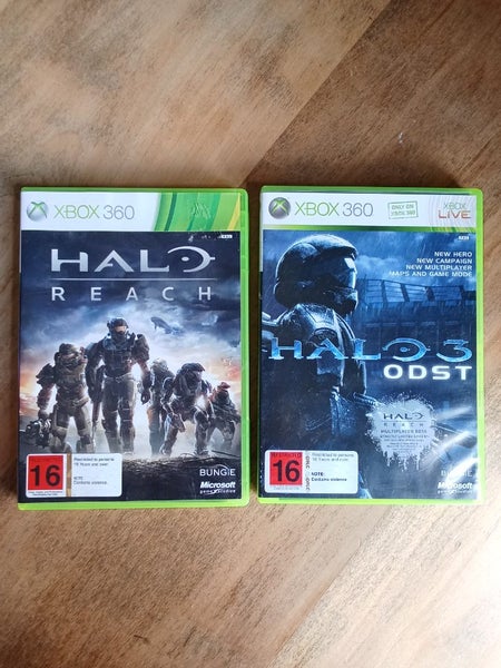 Xbox360 Halo Reach and Halo 3 ODST Carousel 1