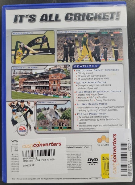 Cricket 2004 PS2 Game Carousel 4