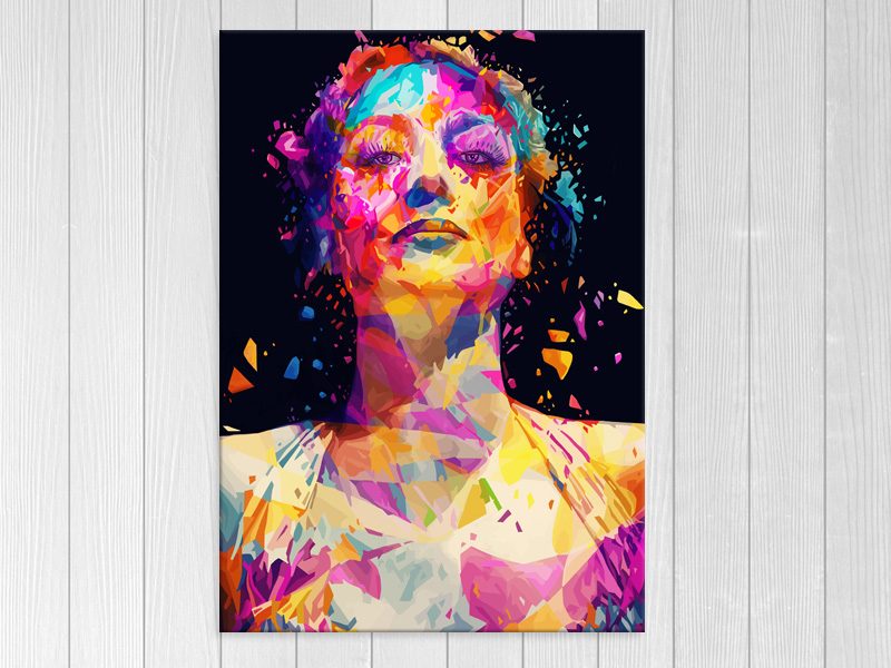 Pop Art - Vintage, Retro Art - Joan Crawford - Graffiti - Wall Art - Art Prints Carousel 1