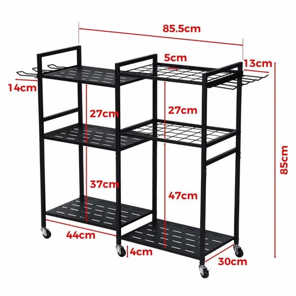 6 Tier Garden Tool Organizer Carousel 11