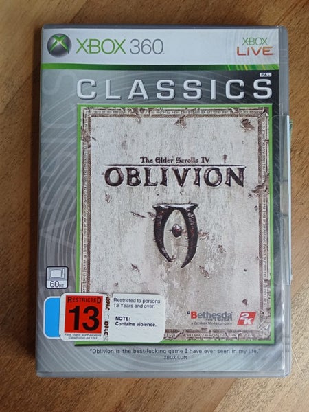 The elder scrolls IV Oblivion Xbox 360 Carousel 1