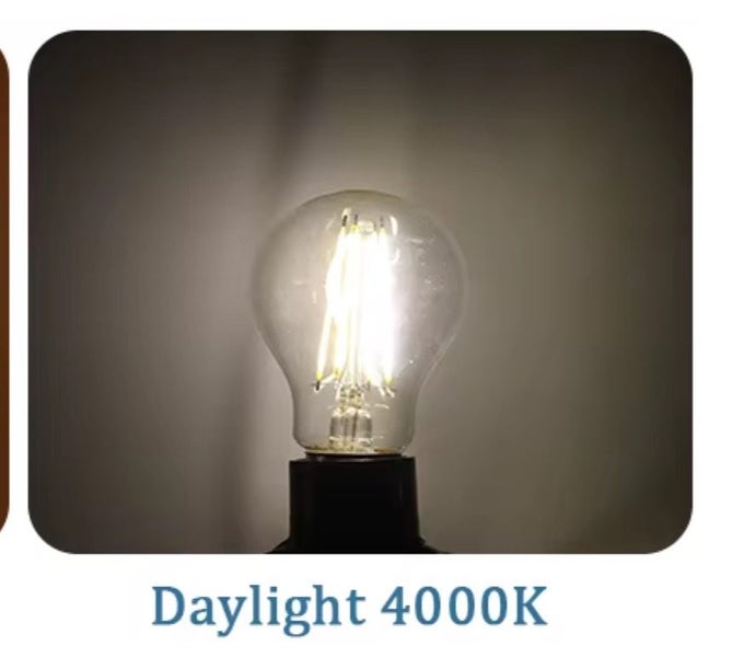 5 x LED Chandelier Light Bulb -6 Watt- 4000k daylight- B22 fitting- Non-Dimmable Carousel 2