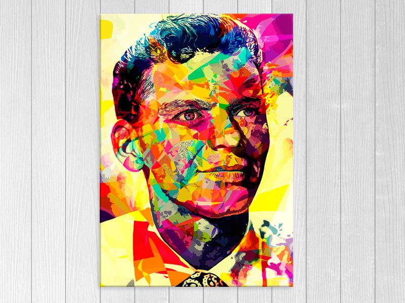 Pop Art - Vintage, Retro Art - Frank Sinatra - Graffiti - Wall Art - Art Prints Carousel 1