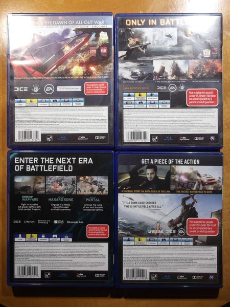 Battlefield Bulk Buy / Bundle - PS4 x 4 Games - Incl One Brand New Game! Carousel 4