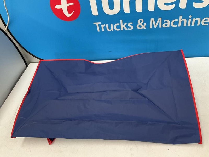 White Coloured Laundry Basket and 2x Suit Bags or Similar Carousel 14