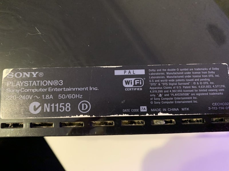 PS3 Phat PS2 Compatible (Issue) Carousel 7