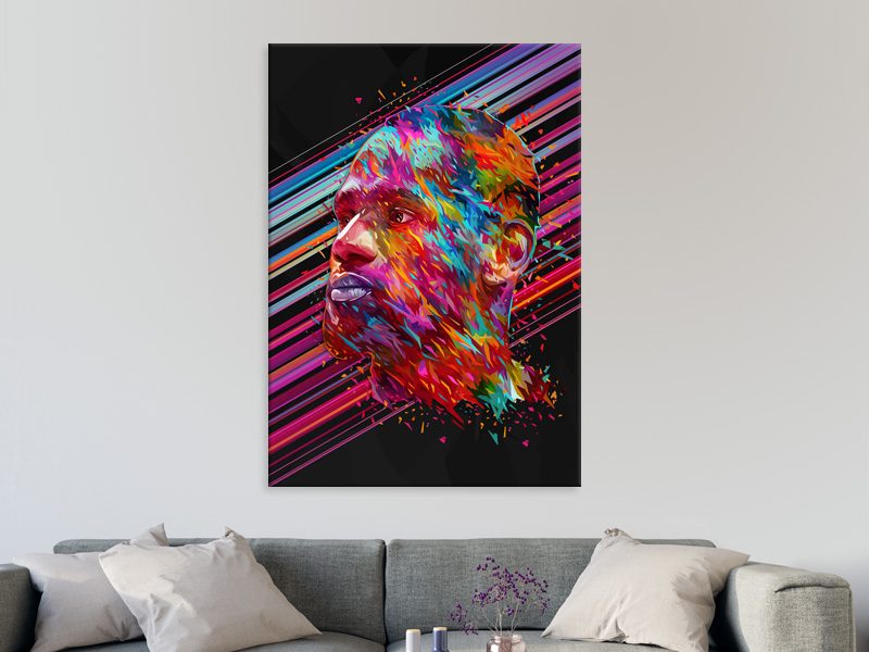 Pop Art - Basketball - LeBron James - Graffiti Art - Wall Art - Art Prints Carousel 2