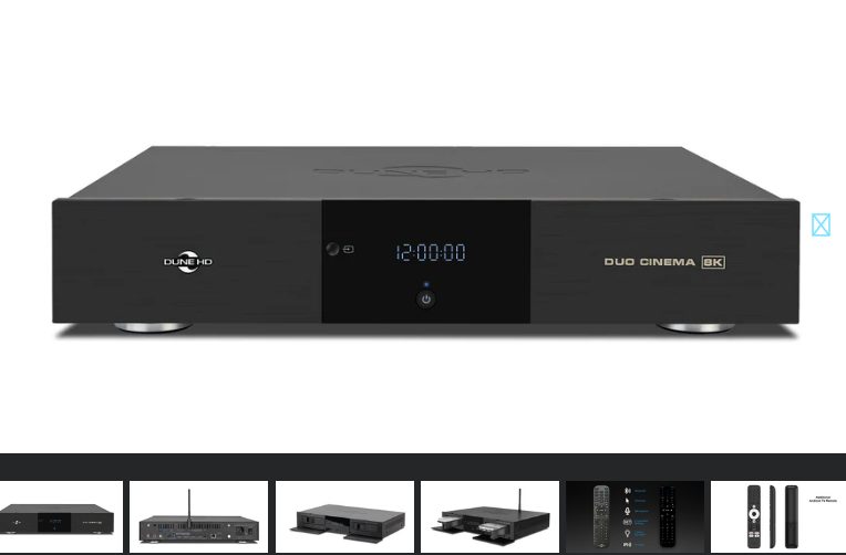 DUO CINEMA 8K UHD Media HDD Player Blu-Ray Brand New Carousel 1