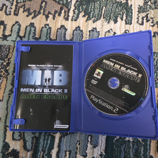 Men in Black 2 Alien Escape PAL Complete CIB Playstation 2 PS2 Carousel 2