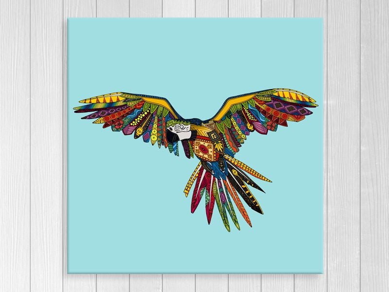 Bird - Parrot - Contemporary Art - Colourful - Wall Art - Artwork - Art Prints Carousel 1