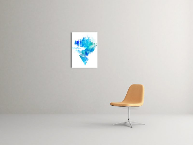 Abstract Forest - Contemporary - Artwork - A2 Carousel 2