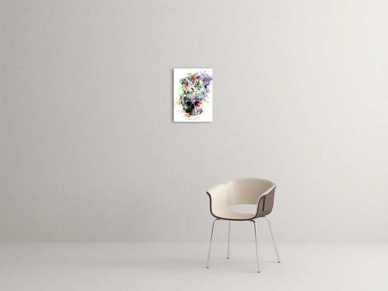 Skull Parrots - Bird Art - Contemporary - A3 Carousel 2