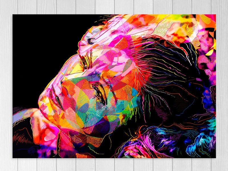 Pop Art - Vintage - Retro Art - Greta Garbo - Wall Art - Artwork - Art Prints Carousel 1
